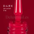 Gel Polish 004 DARK, esmalte semipermanente rojo intenso, 6 ml