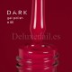 Gel Polish 005 DARK, esmalte semipermanente rojo frambuesa, 6 ml