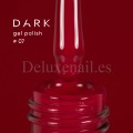 Esmalte Permanente Dark 07, Rojo rosado oscuro, 6 ml