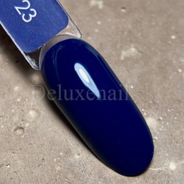 Esmalte Permanente Dark 23, Azul índigo oscuro, 6 ml