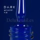 Gel Polish 025 DARK, esmalte semipermanente azul real oscuro, 6 ml