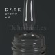 Gel Polish 030 DARK, esmalte semipermanente gris azulado oscuro, 6 ml