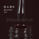 Gel Polish 031 DARK, esmalte semipermanente marrón berenjena oscuro, 6 ml