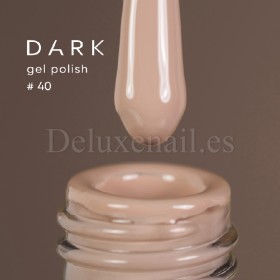 Gel Polish 040 DARK, esmalte semipermanente nude, 6 ml