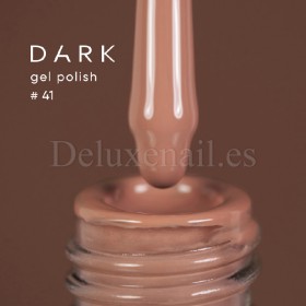 Gel Polish 041 DARK, esmalte semipermanente beige rosado, 6 ml