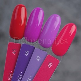 Esmalte Permanente Dark 45, Rojo Carmesí, 6 ml