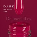 Esmalte Permanente Dark 45, Rojo Carmesí, 6 ml
