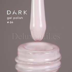 Gel Polish 064 DARK, esmalte semipermanente rosa frio muy claro, 6 ml