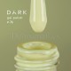 Gel Polish 076 DARK, esmalte semipermanente amarillo lima, 6 ml