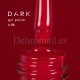 Gel Polish 086 DARK, esmalte semipermanente rojo, 6 ml