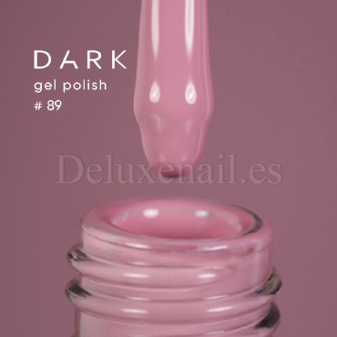 Gel Polish 089 DARK, esmalte semipermanente rosa viejo, 6 ml