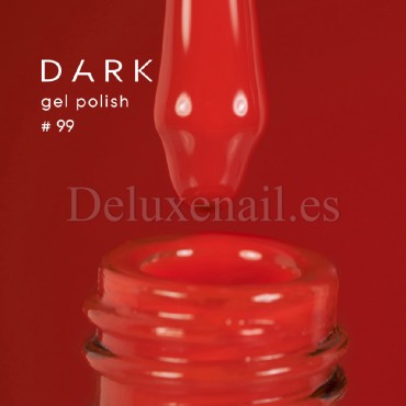 Gel Polish 099 DARK, esmalte semipermanente calabaza, 6 ml