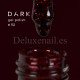 Esmalte Permanente Dark 112, Granate oscuro con purpurina roja, 6 ml