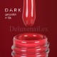 Gel Polish 136 DARK, esmalte semipermanente rojo clásico, 6 ml