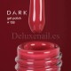 Gel Polish 138 DARK, esmalte semipermanente rojo oscuro, 6 ml
