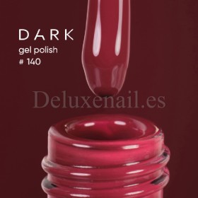 Gel Polish 140 DARK, esmalte semipermanente cereza, 6 ml
