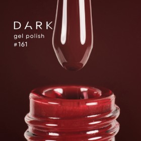 Gel Polish 161 DARK, esmalte semipermanente vino, 10 ml