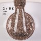 Gel Polish Flash 03 DARK, esmalte reflectante dorado, 10 ml