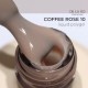 Liquid Polygel Coffee Rose 10 DE LA RO, polygel líquido de color café con leche, 15 ml