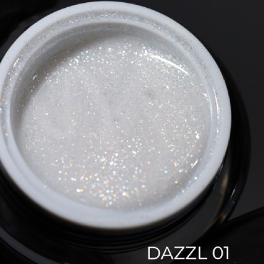 Dazzl Gel 01 DE LA RO, gel constructor de color, 15 gr