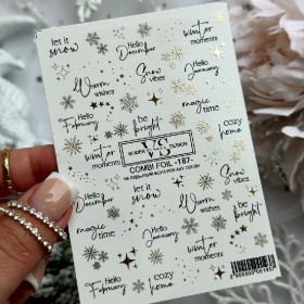 Pegatina al agua Combi Foil 187 VS