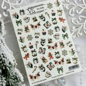 Pegatina al agua CU 036 VS