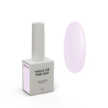 Cover Base 01 NAILSOFTHEDAY, base camuflaje, rosa lechoso, 10 ml