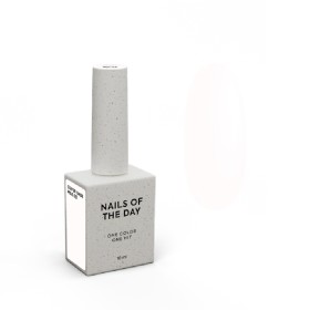 Cover Base Milk 03 NAILSOFTHEDAY, base camuflaje, blanco lechoso, 10 ml