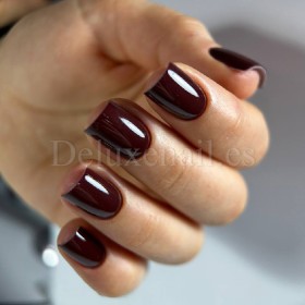 Gel Polish 078 DARK, esmalte semipermanente borgoña, 6 ml