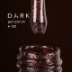 Gel Polish 130 DARK, esmalte semipermanente borgoña oscuro con microbrillo, 6 ml