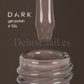 Gel Polish 134 DARK, esmalte semipermanente greige oscuro, 6 ml