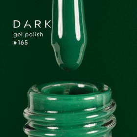 Gel Polish 165 DARK, esmalte semipermanente verde, 6 ml