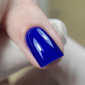 Gel Polish 168 DARK, esmalte semipermanente azul, 6 ml