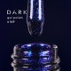 Esmalte Permanente Dark 169, Azul con micro brillo, 6 ml