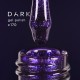 Esmalte Permanente Dark 170, Morado con micro brillo, 6 ml