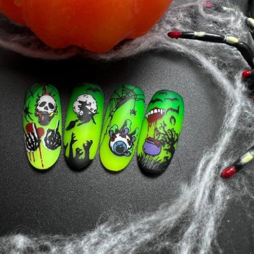 Placa Pequeña Halloween Vakula