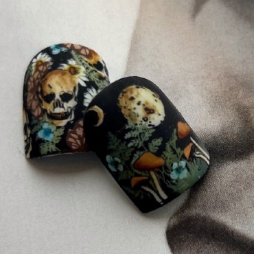 Placa Pequeña Halloween Vakula