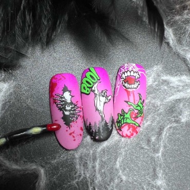 Placa Pequeña Halloween Vakula