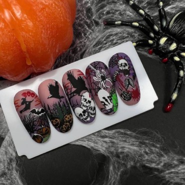 Placa Pequeña Halloween Vakula