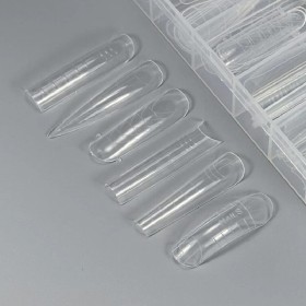 Kit de Tips Dual Form Pro Mix 6 (Type 11) NAILSOFTHEDAY, 144 uds, 12 medidas