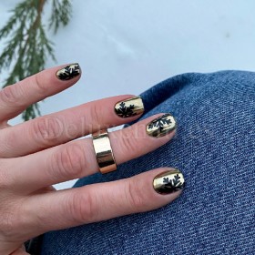 Placa Pequeña Navidad Vakula