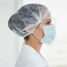 Gorros desechables, Blanco, 20 uds