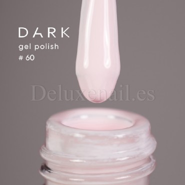 Gel Polish 060 DARK, esmalte semipermanente lila lechoso, 6 ml