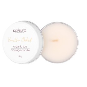 Vela para masaje Komilfo, Vanilla Orchid, 30 gr