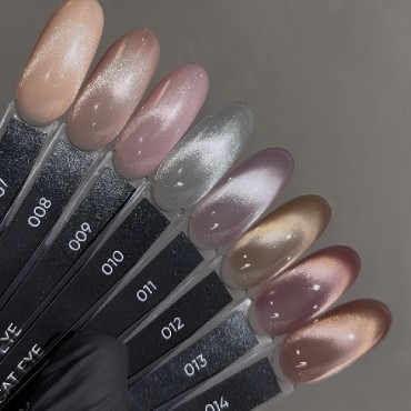 Gel Polish Cat Eye 07 DARK, esmalte semipermanente beige, 10 ml