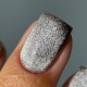 Gel Polish Night Cat 03 DARK, esmalte reflectante plata, 10 ml