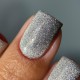Gel Polish Night Cat 05 DARK, esmalte reflectante plata, 10 ml