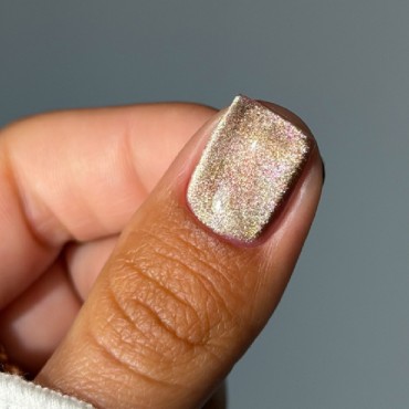 Gel Polish Cat Eye 32 DARK, esmalte semipermanente beige, 6 ml