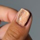Gel Polish Cat Eye 33 DARK, esmalte semipermanente marrón, 6 ml