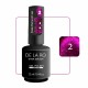 Frosty Cherry Cat´s eye 02 DE LA RO, esmalte permanente ojo de gato frambuesa oscura, 12 ml